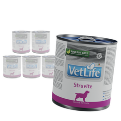 Farmina Vet Life Struvite Canine 6x300g Mokra Karma Dla Psa Rozpuszczanie Kamieni Struwitowych