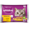 Whiskas Adult 13x340g Drobiowa Uczta Mokra Karma Dla Dorosłego Kota W Galaretce Kawałki Z Kurczakiem I Indykiem