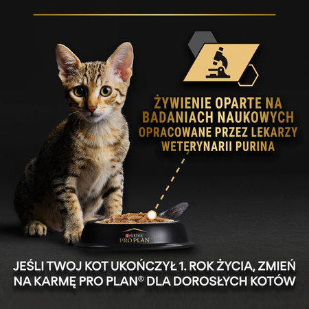 Purina Pro Plan Kitten Healthy Start 3x85g Mokra Karma Dla Kociąt Mus z Kurczakiem