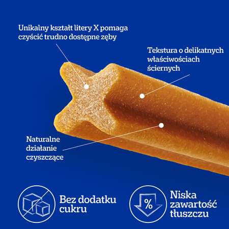 PEDIGREE® DENTASTIX™ Daily Dental Chews Przysmaki dla psów dużych ras 2x28 szt 