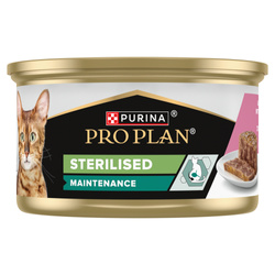 Purina Pro Plan Adult Maintenance Sterilised 85g Mokra Karma Dla Kota Wilgotny Pasztet z Łososiem i Tuńczykiem
