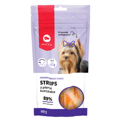 Maced Strips Paski Z Piersi Kurczaka 60g Przysmak Dla Psa