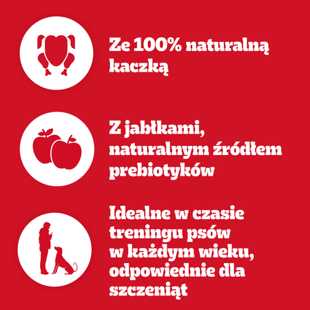 Pedigree Ranchos Cubes z Kaczką 5x70g Treserki Przysmak Dla Psa