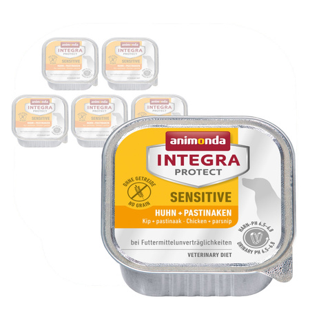 Animonda Integra Protect Sensitive 6x150g Mokra Karma z Kurczakiem Dla Psów z Niewydolnością Pokarmową