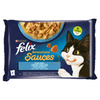 Felix Sensations Sauce Karma Dla Kotów Wiejskie i Rybne Smaki W Sosie 12x340g (48x85g)