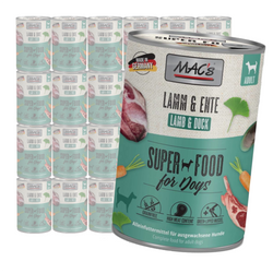 MAC's Dog Bezzbożowa Mokra Karma Z Jagnięciną I Kaczką 24x400g Dla Psa Na Stawy I Krążenie