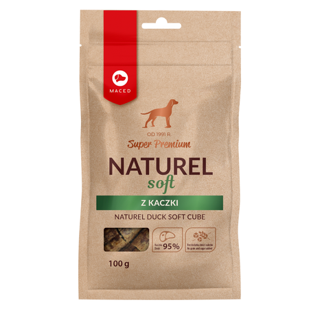 Maced Super Premium Przysmak Dla Psa Naturel Soft Z Kaczki 100g