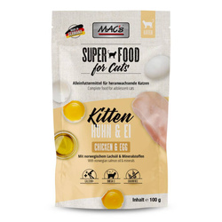 MAC's Kitten Mokra Karma Dla Kociąt Kurczak Jajko100g