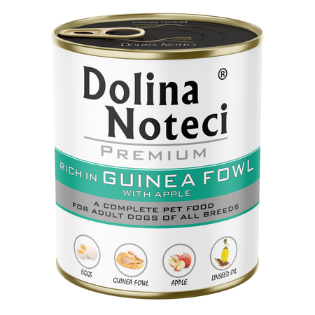 Dolina Noteci Premium Mix 6 Smaków 12x800g Mokra Karma Dla Psa z Dorszem Dziczyzną Królikiem Pstrągiem Wołowiną i Perliczką