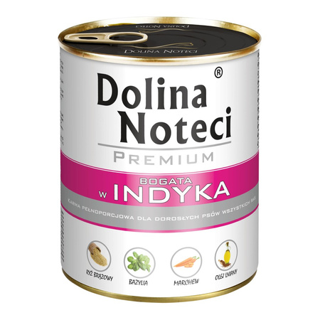 Dolina Noteci Premium Mix Smaków Bez Ryb 10x800g Mokra Karma Dla Psa Drób Wołowina Dziczyzna Jagnięcina