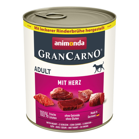 Animonda GranCarno Adult 30x800g Mokra Karma Dla Psa Mix Smaków