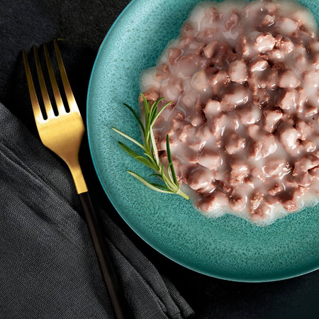 Sheba Sauce Collection Tacka 6x85g Mokra Karma Pełnoporcjowa Dla Kota Kawałki Z Cielęciną W Sosie