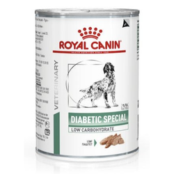 Royal Canin Veterinary VHN Dog Diabetic Low Carbohydrate Loaf 410g Mokra Karma Pasztet Dla Psów Kontrola Cukru