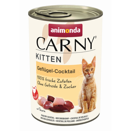 Animonda Carny Kitten 12x400g Mokra Karma Dla Kociąt Mix Smaków