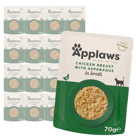 Applaws Cat Mokra Karma Dla Kota 16x70g Kurczak Ze Szparagami W Bulionie