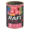 Rafi 6x400g Bezzbożowa Mokra Karma Dla Szczeniąt Cielęcina i Jagnięcina