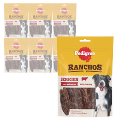PEDIGREE RANCHOS 95% Originals z Wołowiną 7*70 g Przysmak Dla Psa