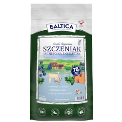 Baltica Szczeniak Jagnięcina z Cielęciną 6kg Hipoalergiczna Sucha Karma Dla Szczeniąt Wszystkich Ras