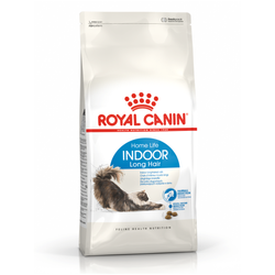 Royal Canin Indoor Long Hair 4kg Karma Sucha Dla Kotów Dorosłych Długowłosych Przebywających Wyłącznie W Domu
