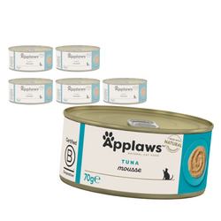 Applaws Cat Mokra Karma Dla Kota 6x70g Tuńczyk W Musie