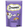 Dreamies 4x60g Przysmaki Dla Kota Z Kremowym Nadzieniem Mix 4 Smaków Bez Kurczaka