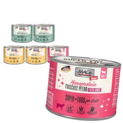 MAC's 6x200g Monoproteinowa Mokra Karma Dla Kota Konina Jagnięcina Indyk