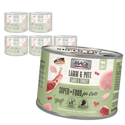 MAC's Cat Mokra Karma Dla Kota Jagnięcina Indyk 6x200g