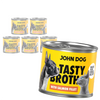 John Dog Tasty Broth 6x140g Mokra Uzupełniająca Karma Dla Dorosłych Psów I Kotów Z Łososiem