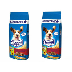 CHAPPI Wołowina i Drób 2x13,5kg (27KG) - Sucha Karma dla Psów