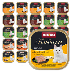 Animonda Vom Feinsten Adult 24x100g Mokra Karma dla Kota Mix Smaków