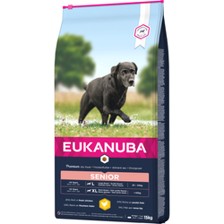 EUKANUBA Senior Sucha Karma W Formie Granulek Dla Starszych Psów Dużych Ras Z Kurczakiem 15kg