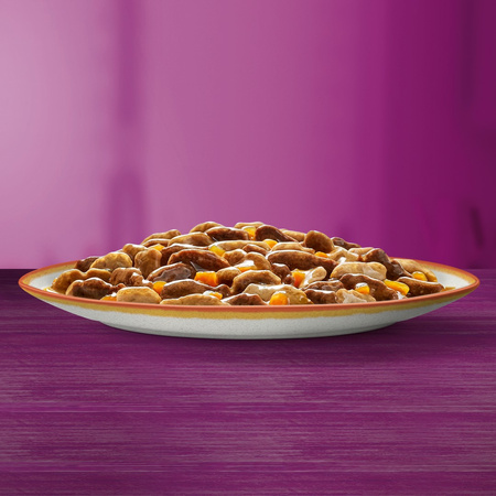 Whiskas Adult 4x340g Kolekcja Wiejskich Smaków Mokra Karma Dla Dorosłego Kota W Sosie Kawałki Z Jagnięciną Kurczakiem I Marchewką, Wołowiną I Drobiem