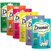 Dreamies Przysmaki Dla Kota 6x60g Chrupiące Paszteciki z Nadzieniem Mix 6 Smaków