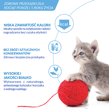 Inaba Churu Kitten 24x14g Kremowy Przysmak Dla Kociąt Pasta Mix Smaków