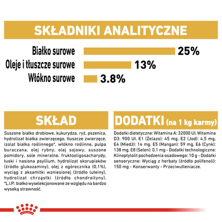 Royal Canin BHN Golden Retriever Adult 12kg Karma Sucha Dla Psów Dorosłych Rasy Golden Retriever