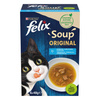 Purina Felix Soup Original Mokra Karma Dla Kota 24x48g Rybne Smaki Z Dorszem Tuńczykiem Płastugą