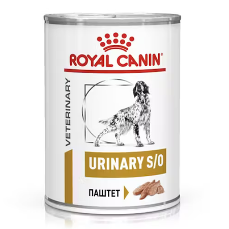 Royal Canin Veterinary Urinary S/O Loaf 410g Mokra Karma Pasztet Dla Psów Na Kamienie Struwitowe