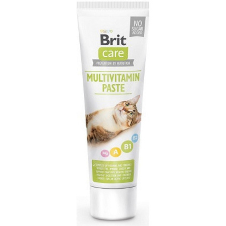 BRIT CARE CAT PASTE MULTIVITAMIN pasta dla dorosłych kotów, multiwitaminowa 100g