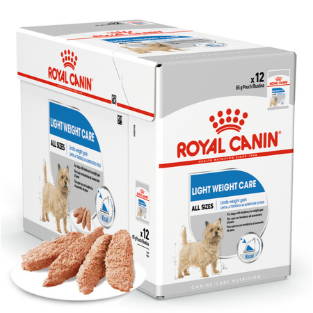 Royal Canin Light Weight Care 12x85g Karma Mokra Pasztet Dla Psów z Tendencją Do Nadwagi