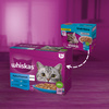 Whiskas Adult 96x85g Rybne Przysmaki Mokra Karma Dla Dorosłych Kotów 4 Smaki W Galaretce