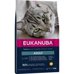 EUKANUBA Adult Sucha Karma Dla Dorosłych Kotów Z Kurczakiem 10kg