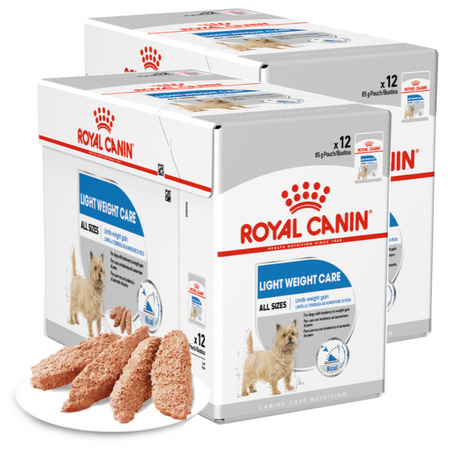 Royal Canin Light Weight Care 24x85g Karma Mokra Pasztet Dla Psów z Tendencją Do Nadwagi