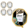 Sheba Sauce Collection Tacka 6x85g Mokra Karma Pełnoporcjowa Dla Kota Kawałki Z Cielęciną W Sosie
