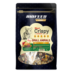 Biofeed Royal Crispy Premium Small Animals 2kg Karma Dla Małych Gryzoni Chomika Myszy I Szczura