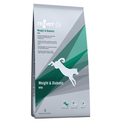 Trovet Weight & Diabetic WRD 12,5kg Dietetyczna Sucha Karma Dla Psa Z Nadwagą I Cukrzycą