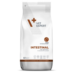 Vet Expert Intestinal Sucha Karma Weterynaryjna Dla Psa Z Drobiem 12kg Zaburzenia Trawienia