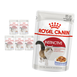 Royal Canin Instinctive FHN 6x85g Karma Mokra W Galaretce Dla Kotów Dorosłych Wybrednych