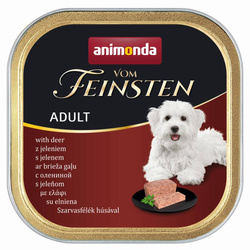 Animonda Vom Feinsten Adult Mokra Karma Dla Psa 150g Z Jeleniem