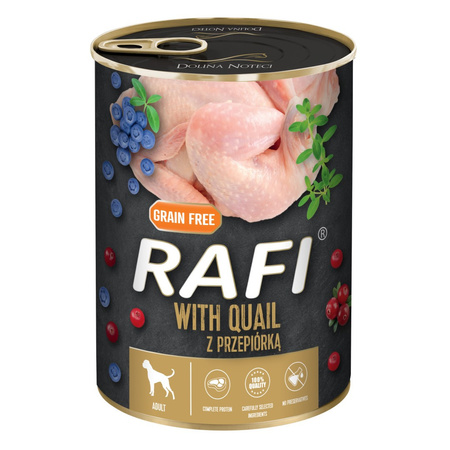 Rafi 8x400g Bezzbożowa Mokra Karma dla Dorosłych Psów Mix 8 Smaków