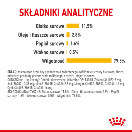 Royal Canin FHN Sensory Taste 85g Karma Mokra Kawałki W Sosie Dla Kotów Dorosłych Pobudzająca Wrażenia Smakowe